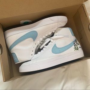 Nike Blazer Mid 77 Indigo Light Blue Plant Dye